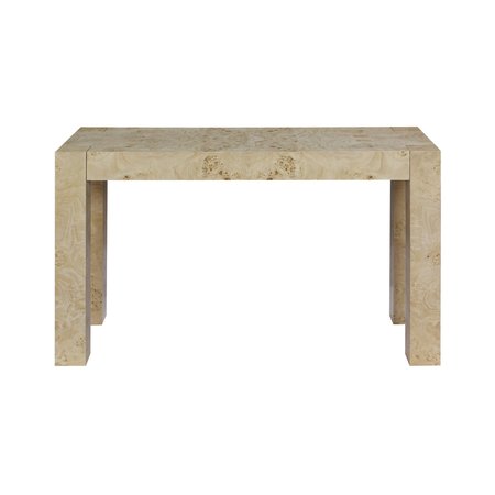 ELK HOME Bromo Console Table, Bleached Burl S0075-9966